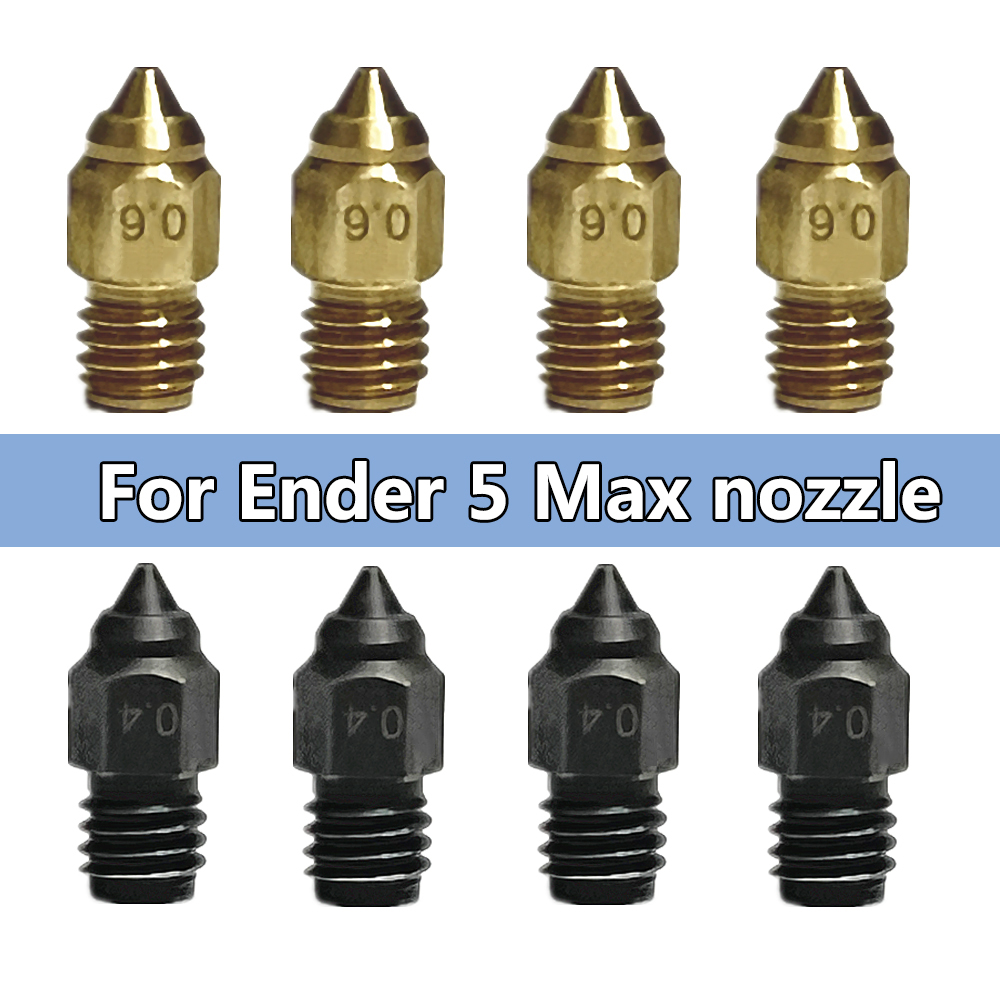 Nozzle 0.4Mm Hardened - 3Pcs Nozzles For Ender 5 Max