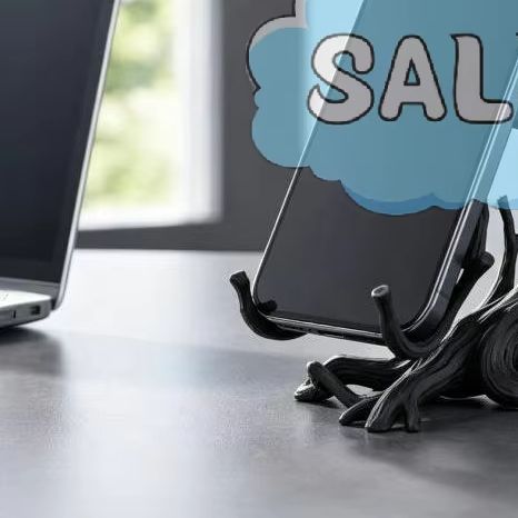 3D Printing Cafe - ∘Unique Branch Shaped Phone Holder 3D