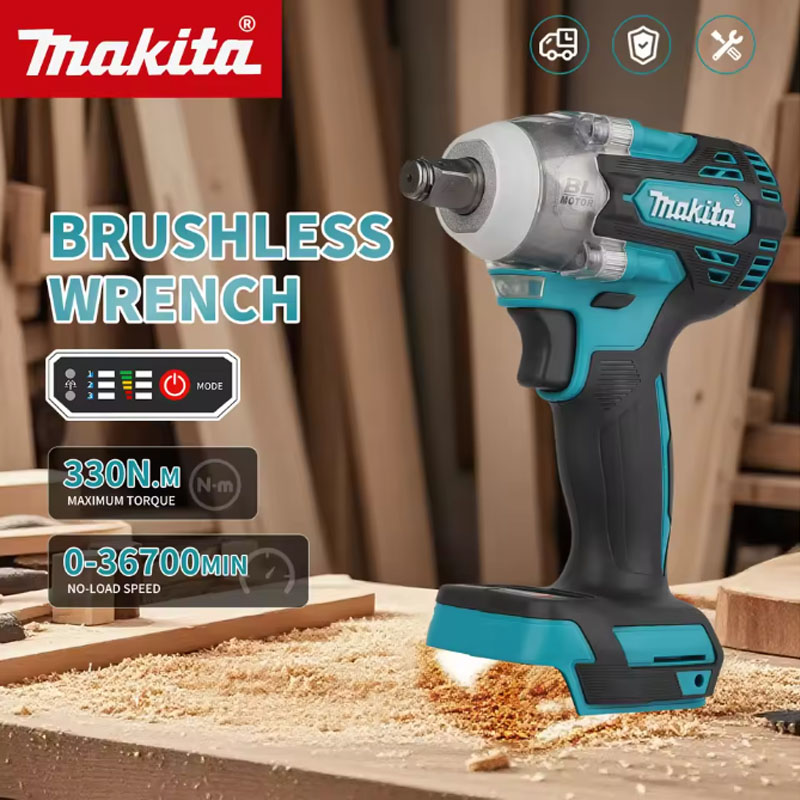 Makita Drill Dtw300 - Makita DTW300 High‑Torque Brushless Cordless Wrench,