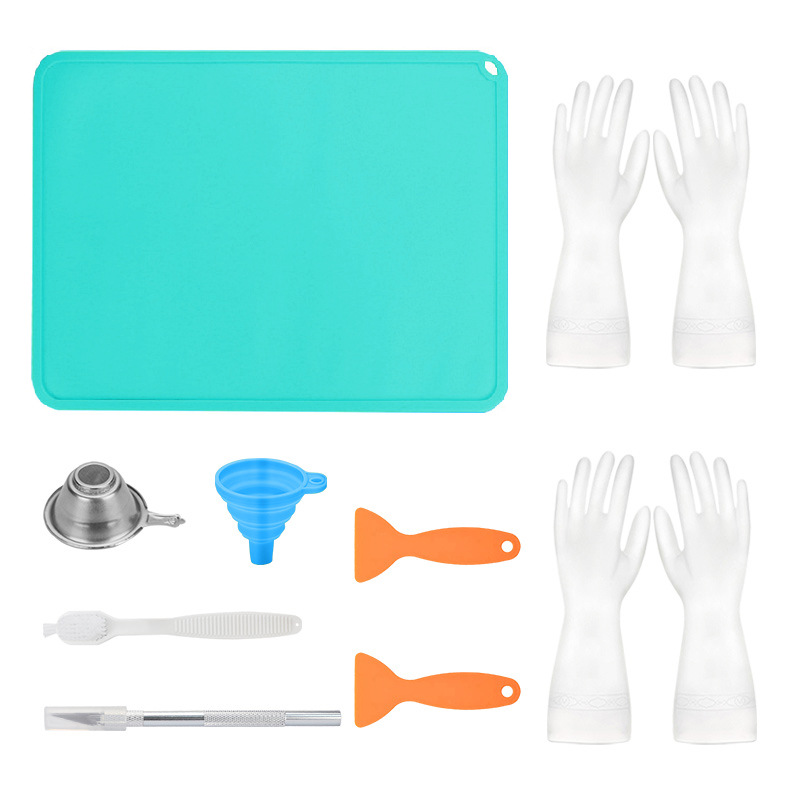 3D Printing Xyz - Resin 3D Printer Accessories Silicone Foldable