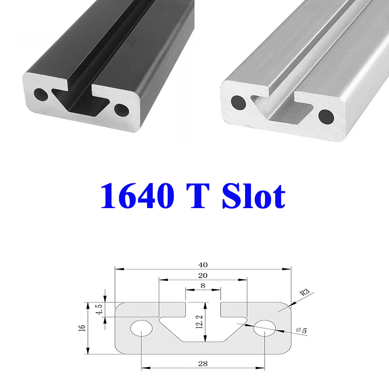 1PC 1640 European Standard Alu - огляд і ціна V Slot Aluminum Extrusion