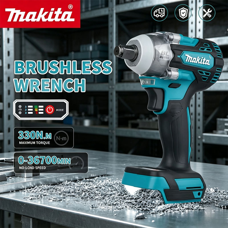 Makita DTW300 18V Brushless Hi - огляд і ціна Makita Drill Dtw300
