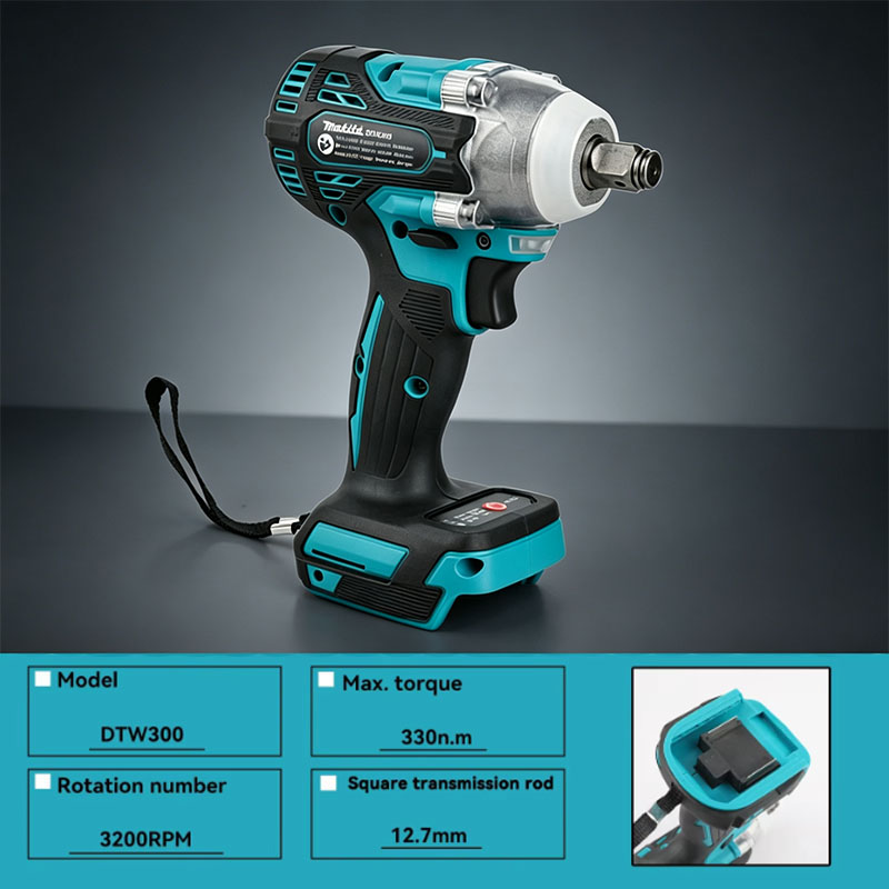 Makita DTW300 18V Brushless Hi - огляд і ціна Makita Drill Dtw300