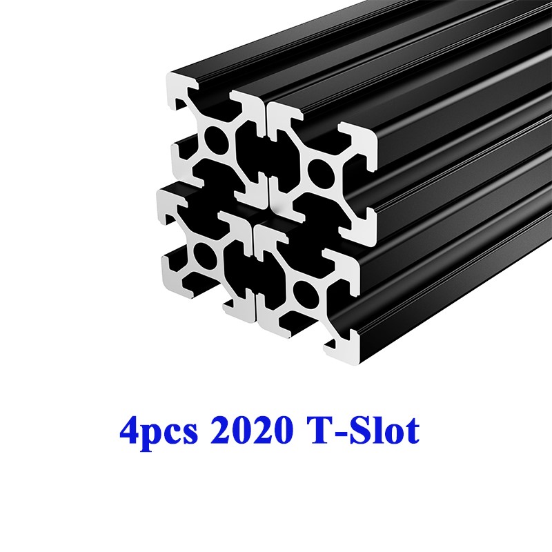 4pcs 2020 T-Slot Aluminum Extr - огляд і ціна V Slot Aluminum Extrusion