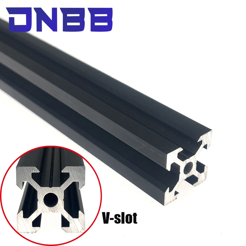 Black oxide 100-800mm 2020 V s - огляд і ціна V Slot Aluminum Extrusion