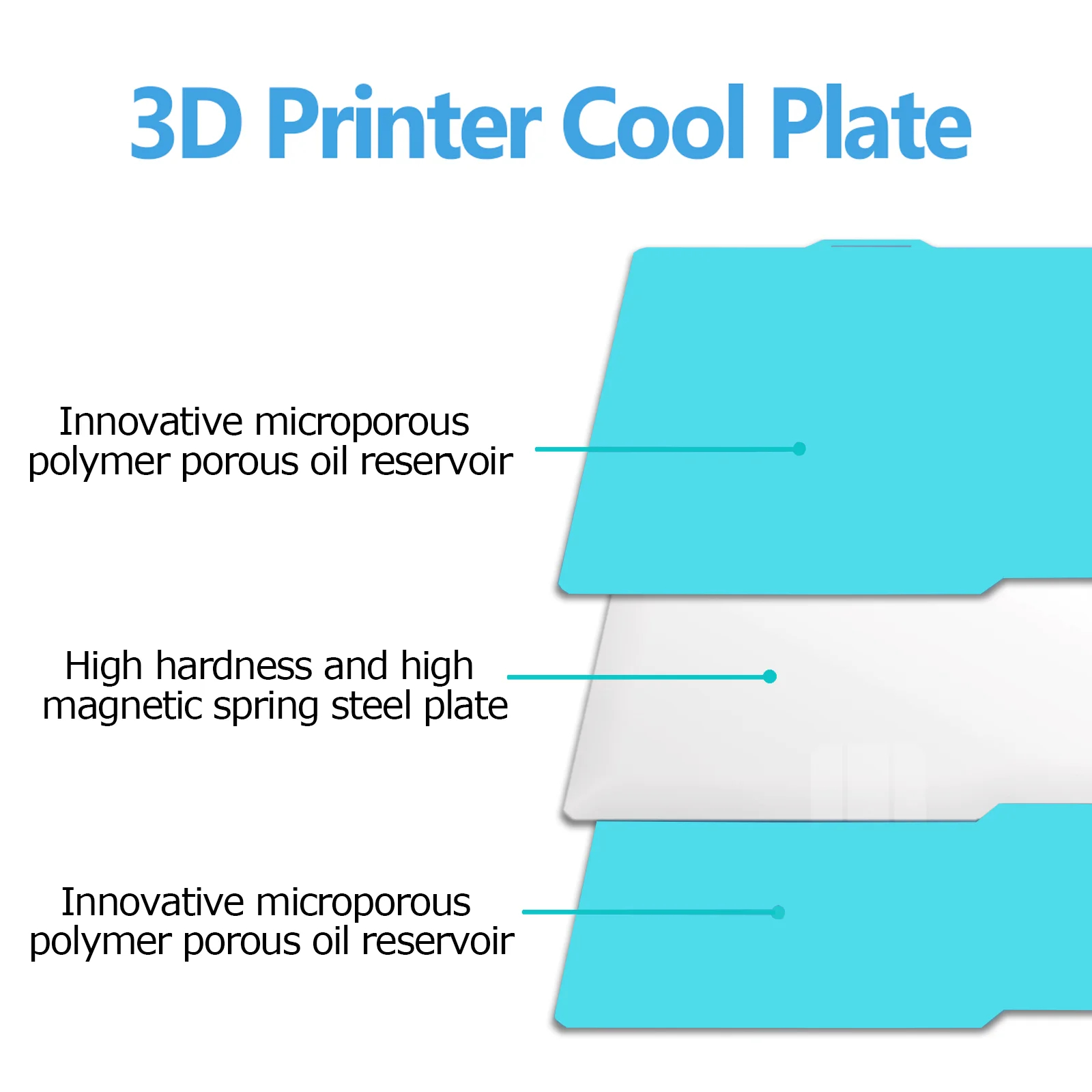 Glacier Cold Build Plate For E - огляд і ціна 3D Printing Elegoo