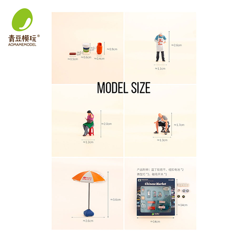 1/64 Night market s Model Kit- - огляд і ціна 3D Printing App