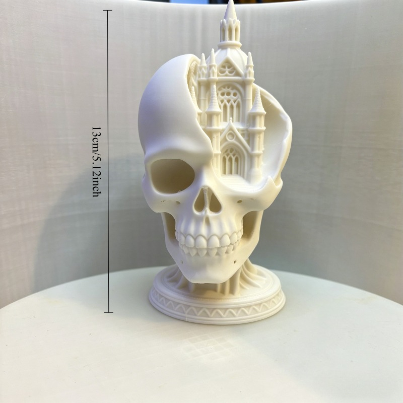 3D Printed Cathedral Skull Rel - огляд і ціна 3D Printing Cafe