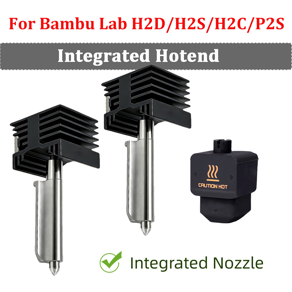 New Integrated Hotend For Bamb - огляд і ціна Nozzle 0.4Mm Hardened