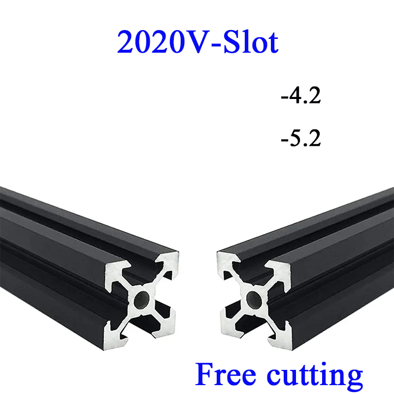 2PCS 2020 V-slot Aluminum Prof - огляд і ціна V Slot Aluminum Extrusion