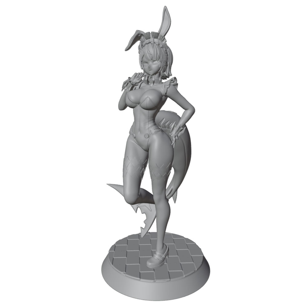 1/24 75mm Female Warrior Resin - огляд і ціна 3D Printing App