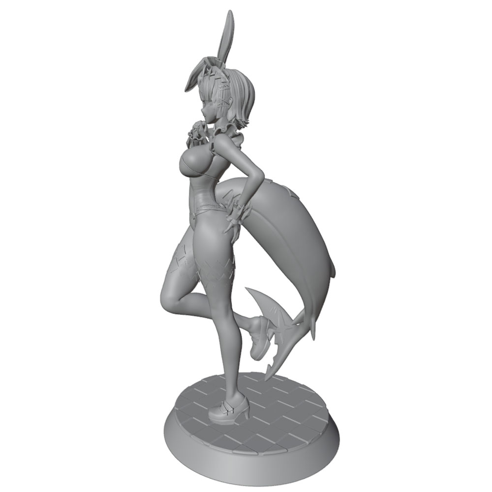 1/24 75mm Female Warrior Resin - огляд і ціна 3D Printing App