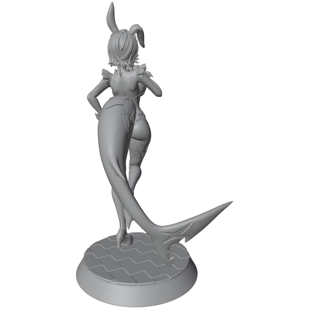 1/24 75mm Female Warrior Resin - огляд і ціна 3D Printing App