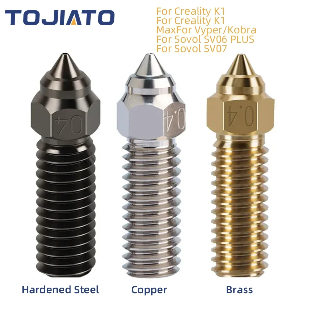 High-speed Volcano Nozzle Bras - огляд і ціна Nozzle 0.4Mm Hardened